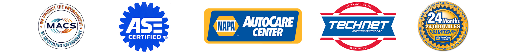 Wisener's Auto Clinic Professional Associations & Accreditations