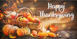 Happy Thanksgiving from Wisener's Auto Clinic